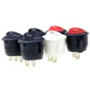 5PCS 22mm diameter black round small rocker switch mini round black white red 2 pin 3 pin switch ► Photo 3/6