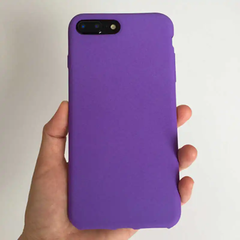 Матовая поверхность с защитой от отпечатков пальцев чехол для oppo realme xt x2 x lite q 3 5 pro c2 c1 reno ace 2 2f z 5g 10x zoom мягкая задняя крышка fundas - Цвет: Purple