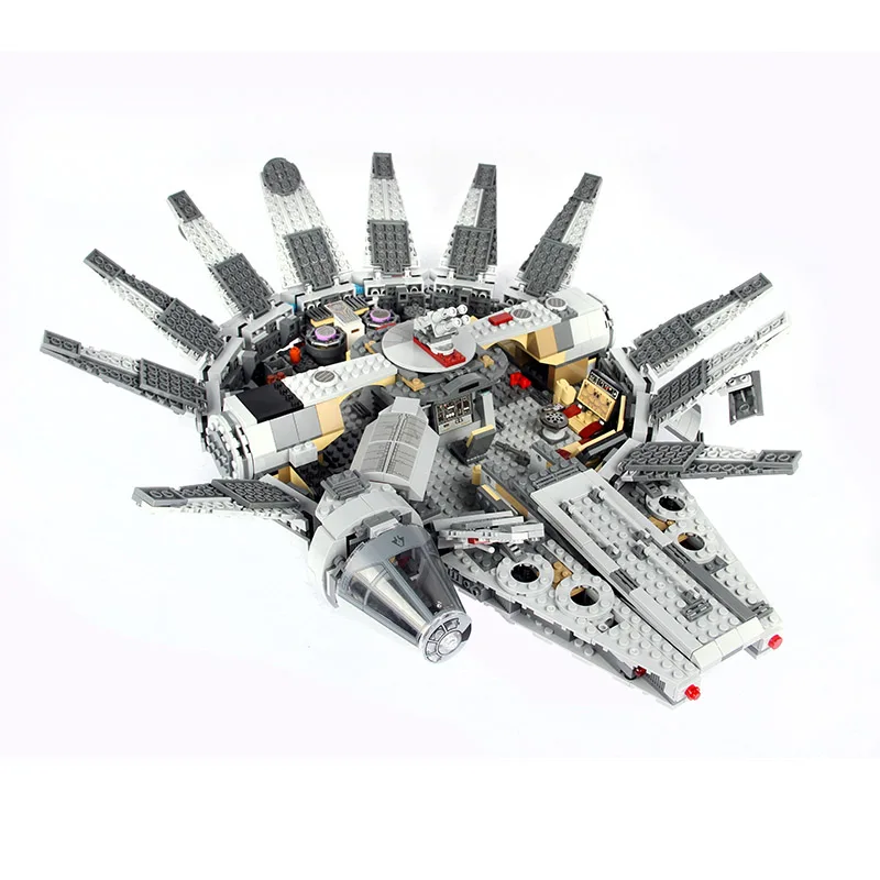 

Starwars Ucs Force Awakens Millennium 05007 The 75105 Toys Building Falcon Blocks Bricks