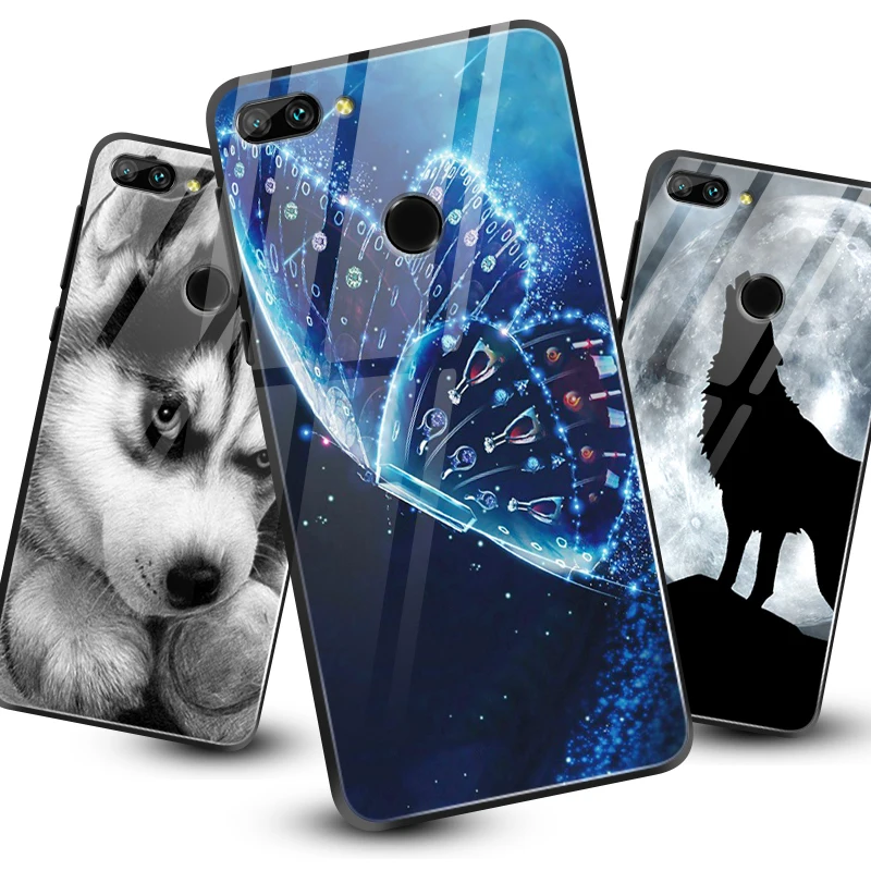 Для Huawei Honor 6X 7A 7C 7X 8A 8X9 облегченное закаленное стекло Чехлы Y6 Y9 2018 2019 Y7