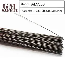 Matériel de fil à souder GM AL5356 de 0.2/0.3/0.4/0.5/0.6/200mm, remplissage de soudage Laser pièces/1 Tube GMAL5356 