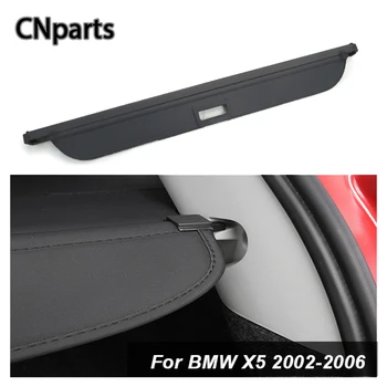 

Auto Parts Car Rear Trunk Cargo Cover For BMW X5 E53 2002-2006 Car-Styling Black Security Shield Shade Auto accessories