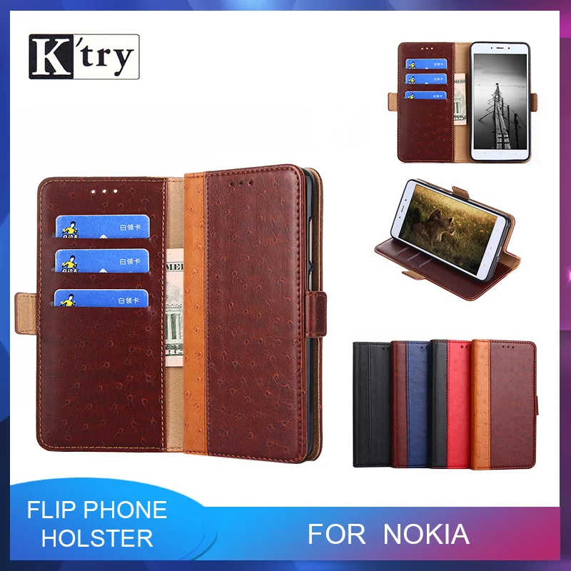 Флип-чехол для NOKIA 1 2 3 5 6 7 8 9 Plus кожаный чехол-бумажник Nokia X5 X6 X7 X71 | Мобильные