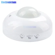 Capteur de mouvement infrarouge PIR AC110-240V degrés, 360 V, commutateur pour maison, haute sensibilité, 220