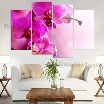 

Diamond painting butterfly orchid pink orchid painting square circle diamond painting Rhinestone diamond flower 3 d cross GG3794
