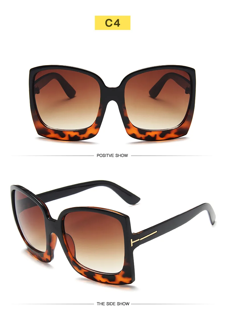 New Fashion Women's Sunglasses 2021 trend Square Sunglasses Female Designer Vintage Retro Sun Glasses For Women Gradient Classic (12)