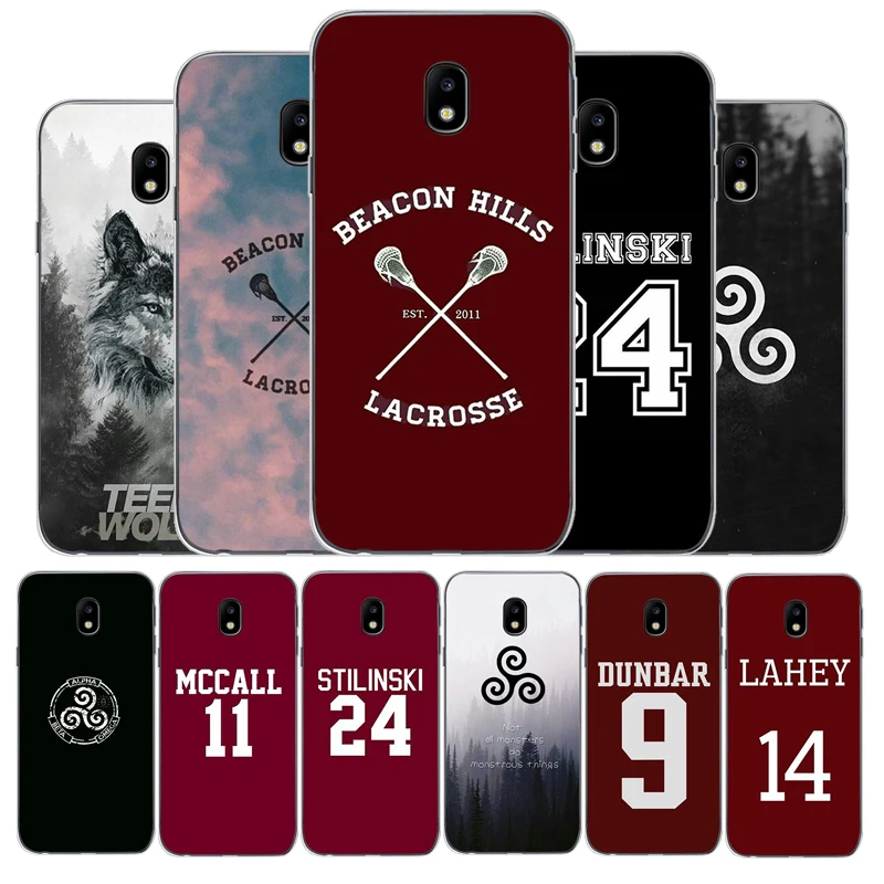 Teen Wolf Stilinski 24 McCALL 11 LAHEY 14 чехол для телефона Samsung J3 J4 J5 J6 J7 J8 Plus 2017 2016 2018 J7MAX США Мягкий