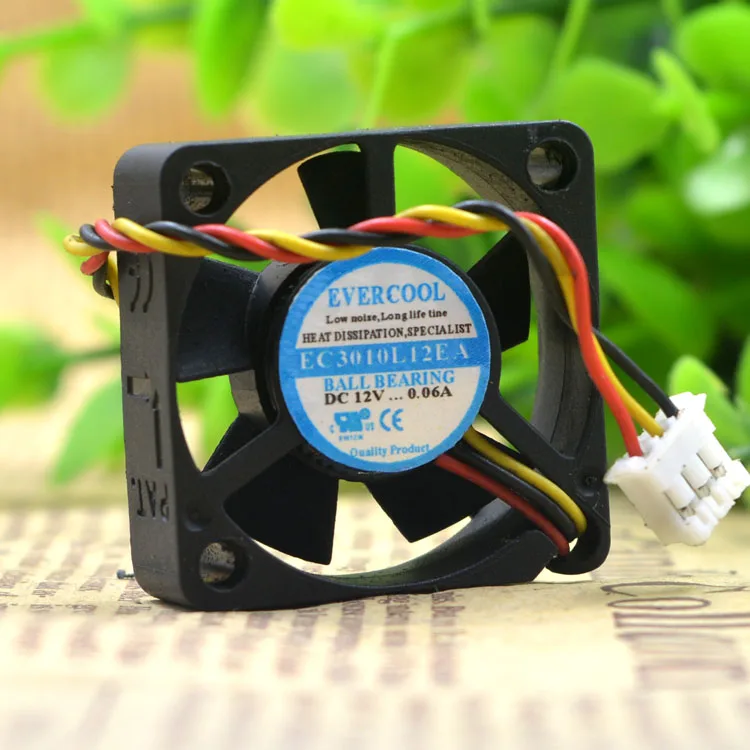3010 EC3010L12EA 12V 0.06A 3 см/защиты электродвигателя Вентилятор охлаждения