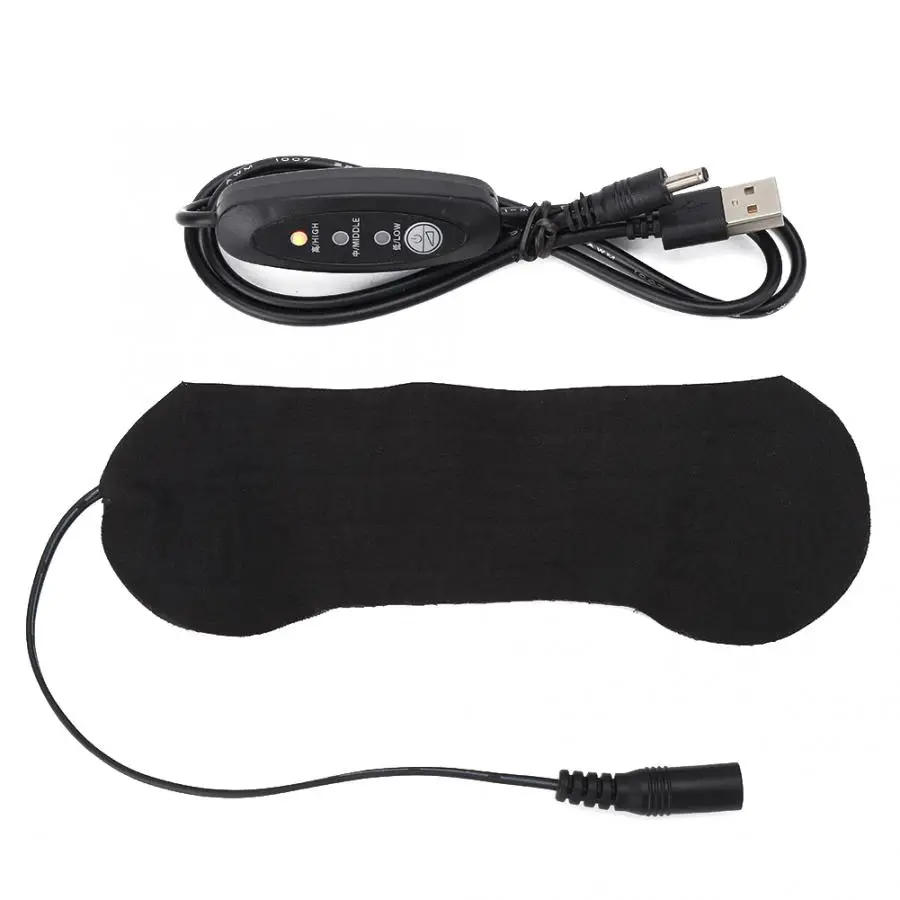 Портативный USB электрическая грелка для одежды, коврик с подогревом для глаз, коврик с подогревом, электрический грелка для глаз