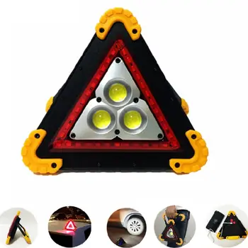 

Car Warning Light Triangle Bright Taillight Waterproof Sign Lamp for Outdoor
