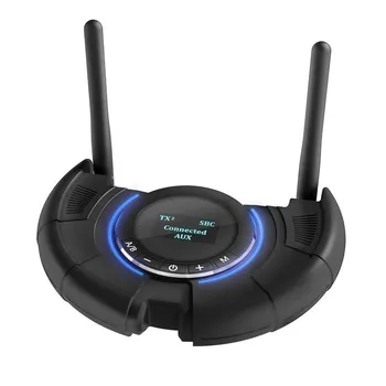 

Tx800 Wireless App Remote Control Audio Adapter With Optical Fiber Type-C Interface Bluetooth Receiver Transmitter LCD Display