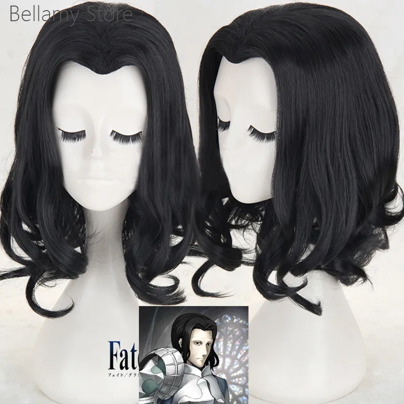 

Fate Grand Order Gilles de Rais Cosplay Costumes Hair Wigs+Wig Cap