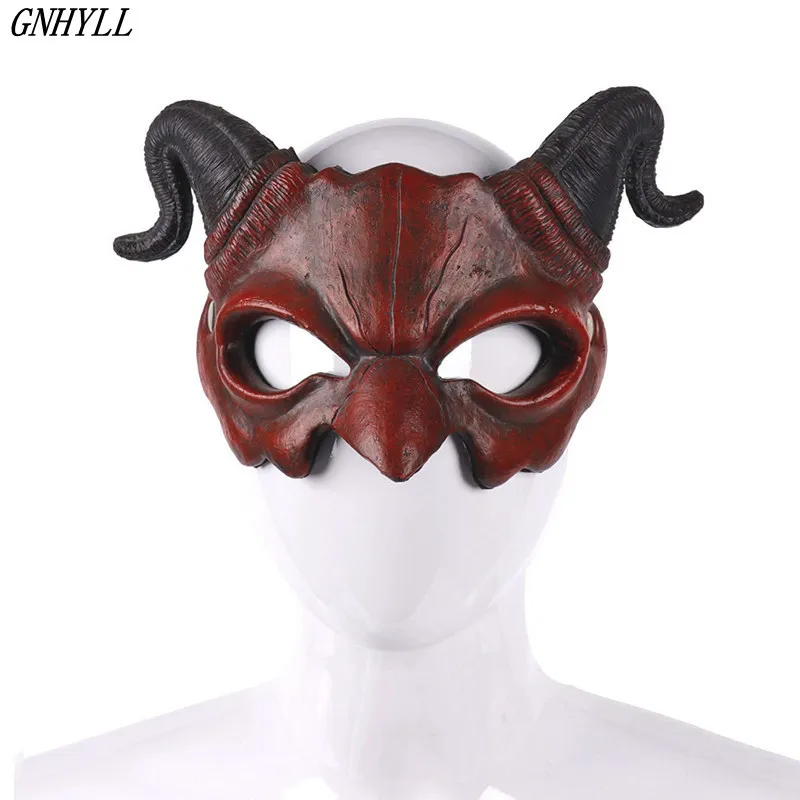 GNHYLL Mascaras Para Diwali Masker Carnaval Demon Maske латекс Трансвестит ужасный Монстр Волдеморт маска дьявола
