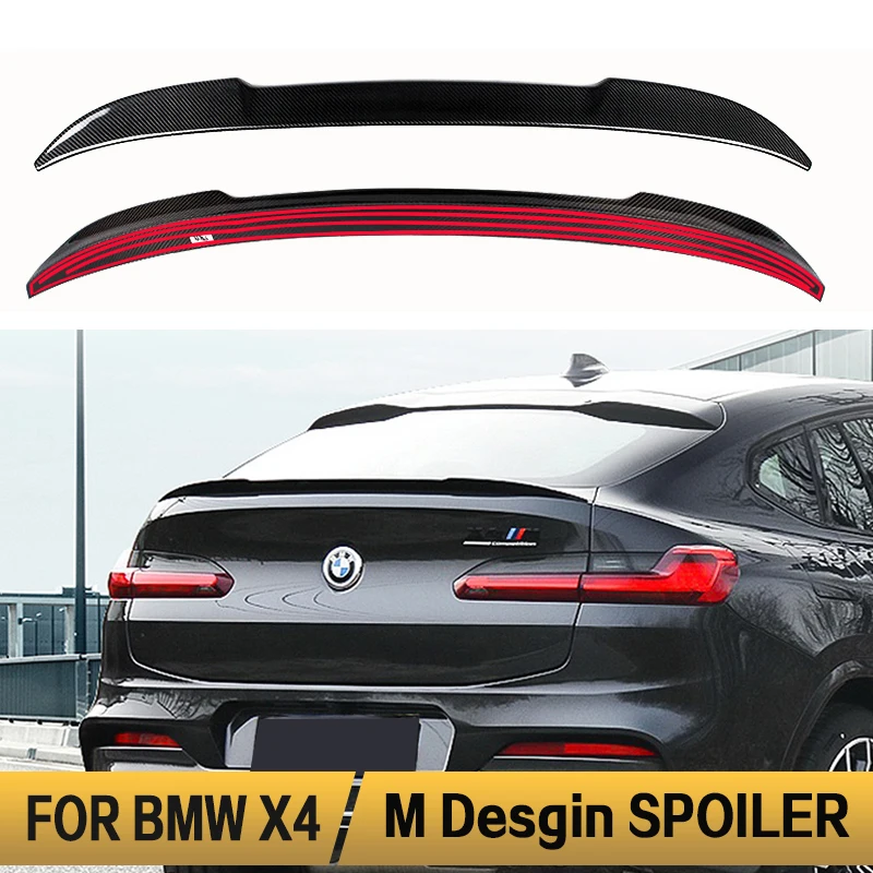 Спойлер для BMW X4 G02 спортивный спойлер из АБС-пластика 2019-2021 | Автомобили и