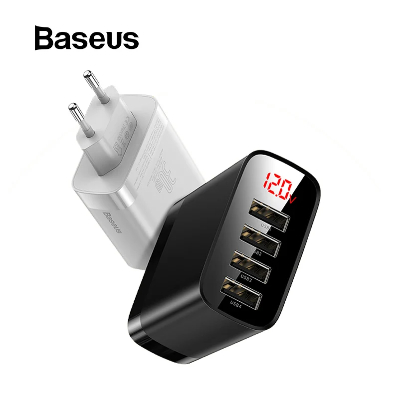 Зарядное устройство Baseus с несколькими USB портами 30 Вт|Зарядные устройства| |