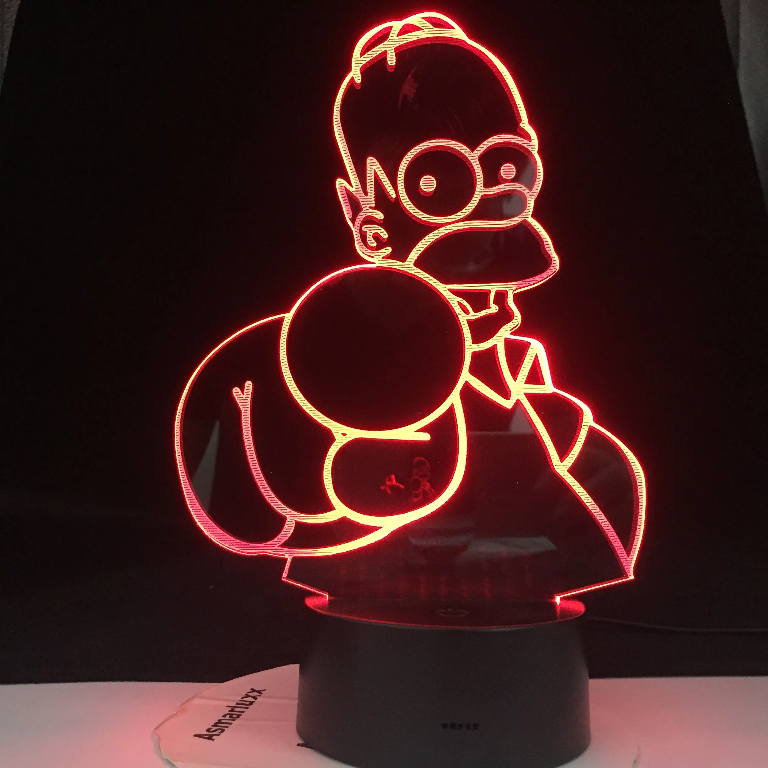 Simpsons Figure 3d Illusion Led Veilleuse Lampe Unique Cadeau D Anniversaire Pour Enfants Enfant Chambre Decoration Usb Batterie Lampe De Table Aliexpress