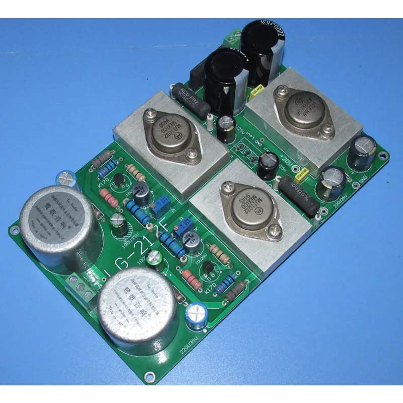 

Permalloy transformer input PASS JFET field effect tube input pure class A output pre-amplifier board LG-217F