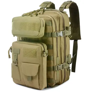 

Military Tactical Backpack Large Capacity 3P Softback Outdoor Waterproof Men Army Rucksack Hiking Camping Hunting Molle Bag