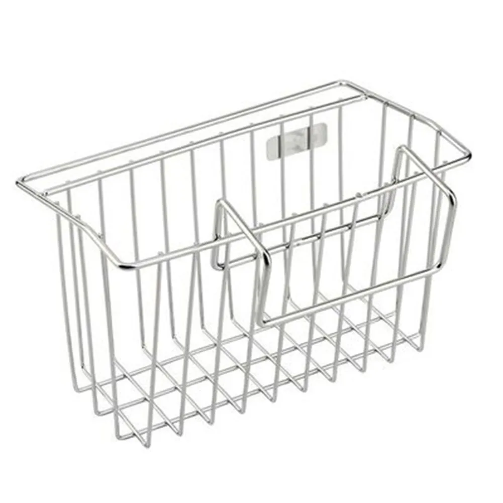Stainless Steel Kitchen Sink Tidy Storage Holder Rack Cleaning Organizer Dish Washing Brush Racks Hanger | Дом и сад