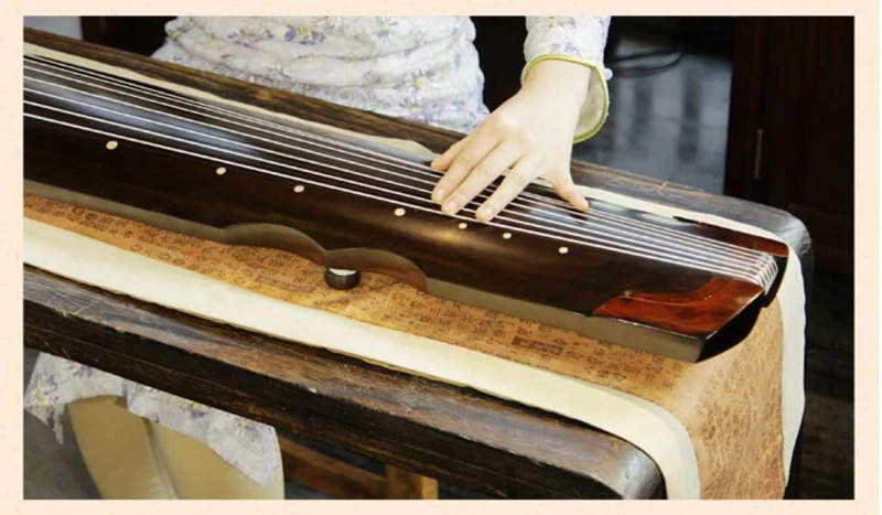 Китайский Guqin Fuxi/ZhongNi HunDun стиль Лира 7 струн древний Zither китайские Музыкальные инструменты Zither Guqin отправить учебную книжку