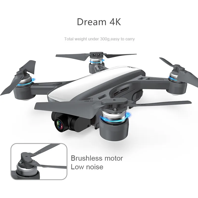 4K Дрон C FLY Квадрокоптер с профессиональной камерой 1080P видео 2 оси Gimbal GPS 15 21 мин