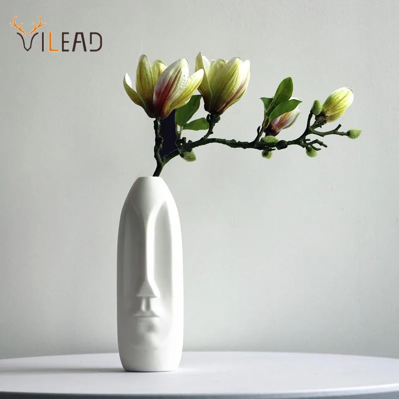 Керамическая 3D Цветочная ваза VILEAD статуэтки современного искусства настольный