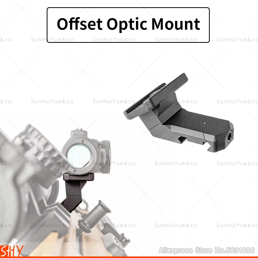 ARISAKA офсетная лампа для красной точки Aimpoint Micro T1 T2 H1 H2 Trijicon RMR SRO SIG Romeo 5 голоsun HS403 HS503