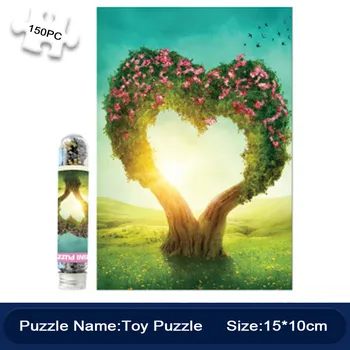 

Adult or child Puzzles Love Heart 150PC Jigsaw Landscape Large Puzzle Game Interesting Toys Gifts for children
