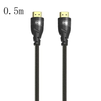 

Hdmi 8K Hd Cable Fiber Cable Computer Tv Connection Monitor 3D Audio And Video Cable 60Hz Copper Wire Data Cable