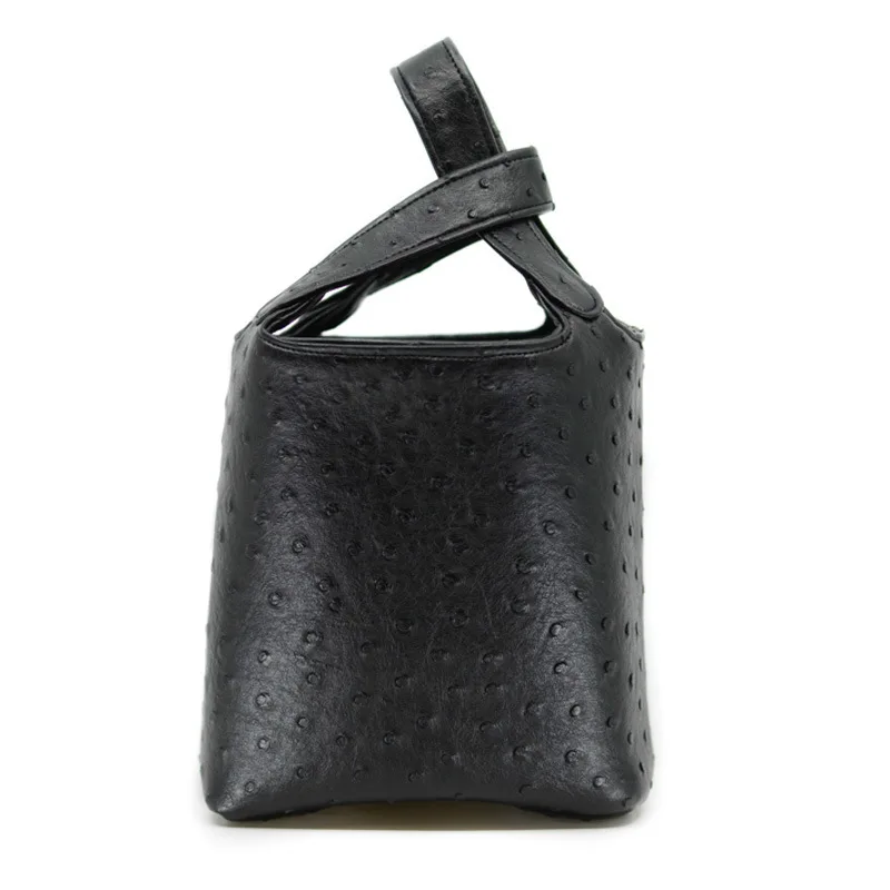 Тисненая Страусиная кожаная сумка маленькая коровья кожа дизайнерская сумка клатч сумка из натуральной кожи