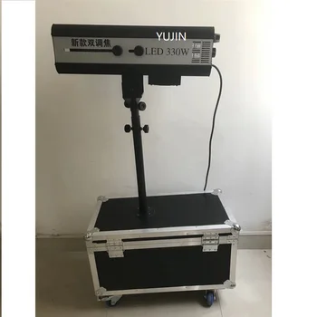 

LED Stage Profile Spotlight Wedding Used LED 330 FOLLOW SPOT LIGHT With Case