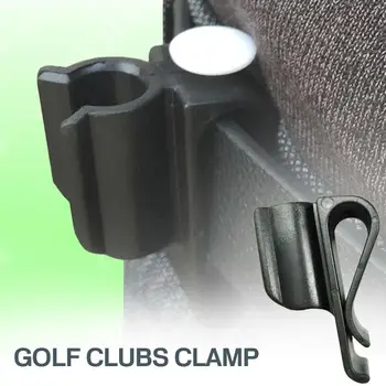 

Putter Holder Clip Golf Putter Clip Trainging Aids Outdoor Ball Marke Black Plastic Golf Club Clip Accessories