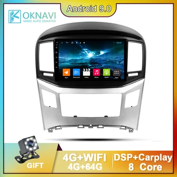 

OKNAVI Autoradio Smart Car Radio for Hyundai Grand Starex H1 2015 2016 2017 2018 support Bluetooth DSP Carplay Accessories Frame