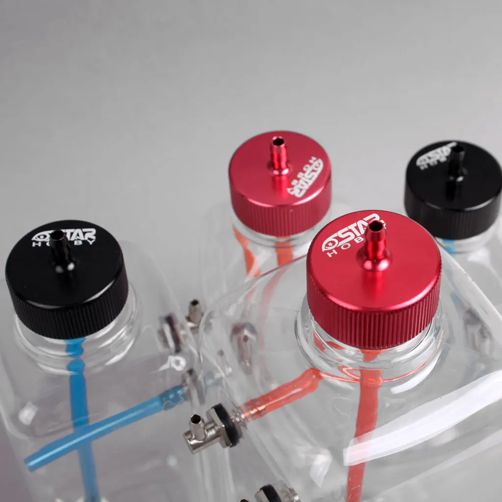 Fuel Tank 500ML Oil Gasoline Liquid Diesels Petrol Plastic Storge Canister Water Tank for RC Boat Car Truck Accessories