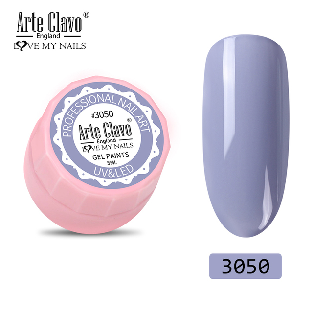 Clavo 5ML Painting Gel Nail Polish 72 Colors Gel Varnish Set For Manicure Top Base Coat Hybird Design of Nail Art Lacquer