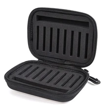 LEO Fishing Lure Bag 16x11x5cm Spoon Fly Lure Jig Head Container Sequins Fishing Bag Large Capacity Lure Storage Bag Fishing Tac