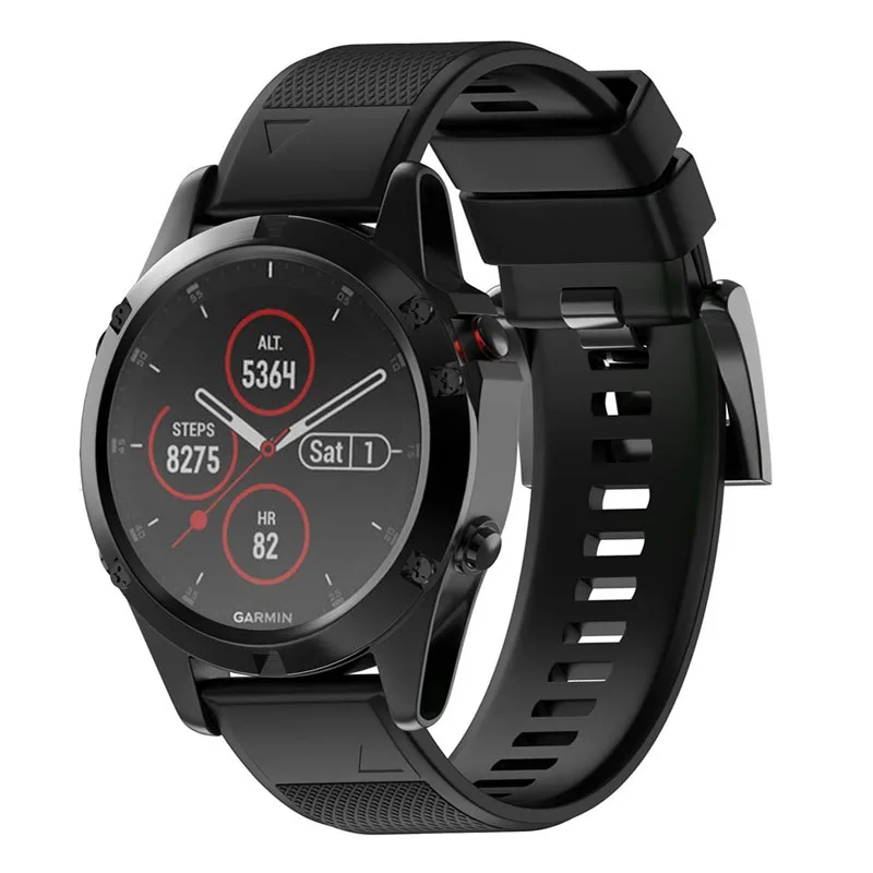 20 мм ремешок для часов Garmin Fenix 5S/5S Plus/Fenix 6S Pro Watch Quick Release силиконовый ремешок Easyfit