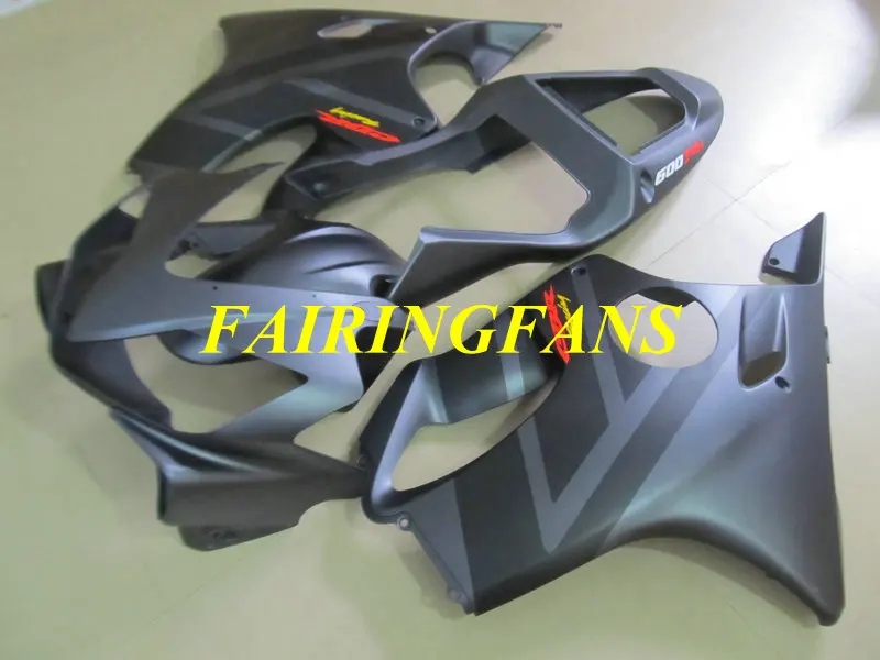 Инжекторный комплект для HONDA CBR600F4I 01 02 03 CBR600 F4i 600F4I 2001 2002 2003 серого и черного цветов, Обтекатели на кузов+ подарки HV20