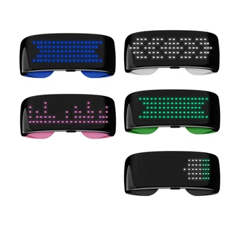 

LED Display Wristband Luminous Armband Colorful Dynamic Figure for Night Running Riding Party