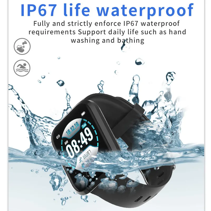  P30 Smart Watch Waterproof Blood Pressure Heart Rate Monitor Fitness Tracker Sports Watch for Smart