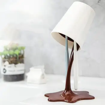 

Toothbrush Holder Toothbrush Stand Creative Toothbrush Organizer Tooth Mug Holder for Bathroom Hotel Dorm Home