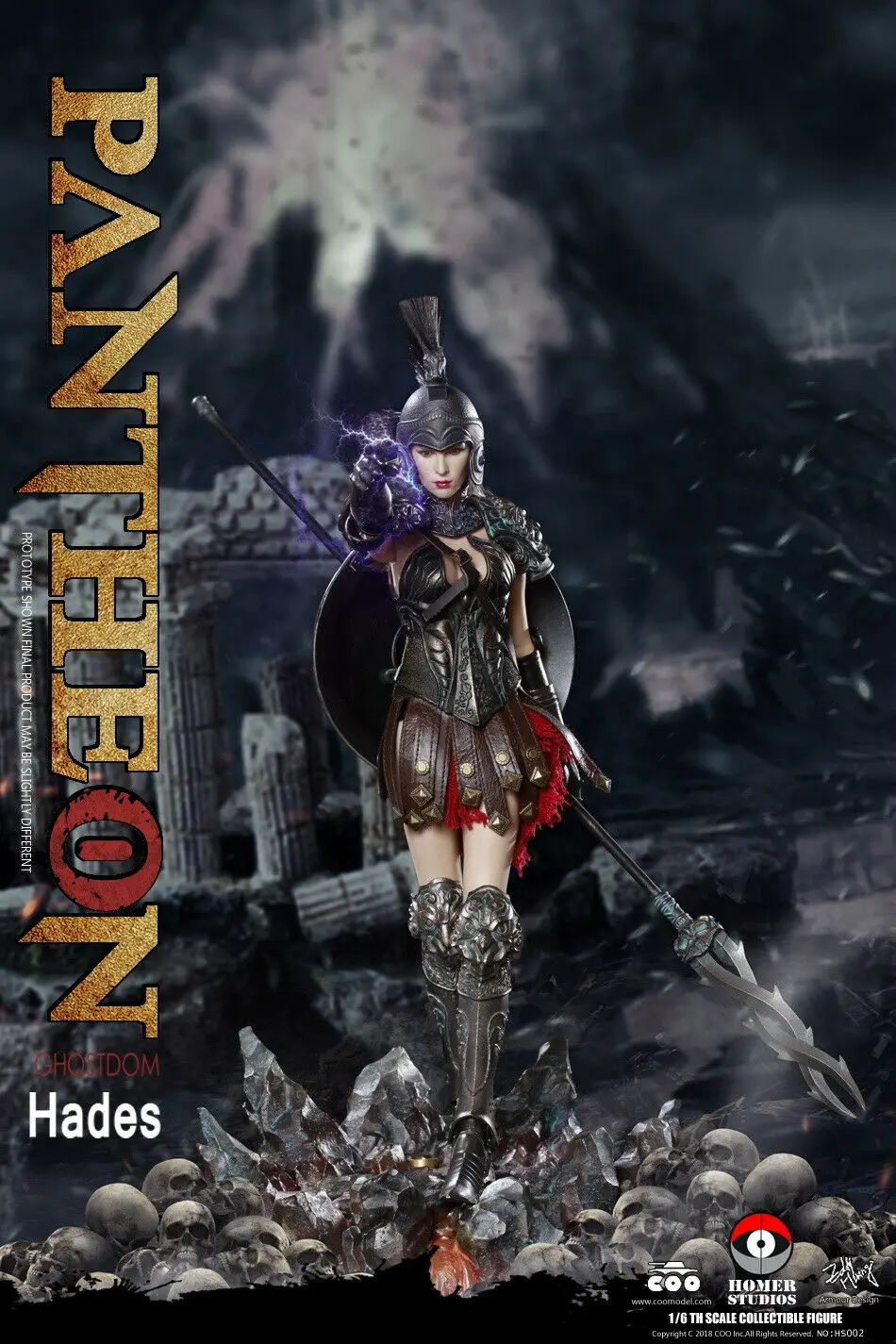 COOMODEL X HOMER HS002 PANTHEON-HADES GODDESS OF UNDERWORLD 1/6 фигурка