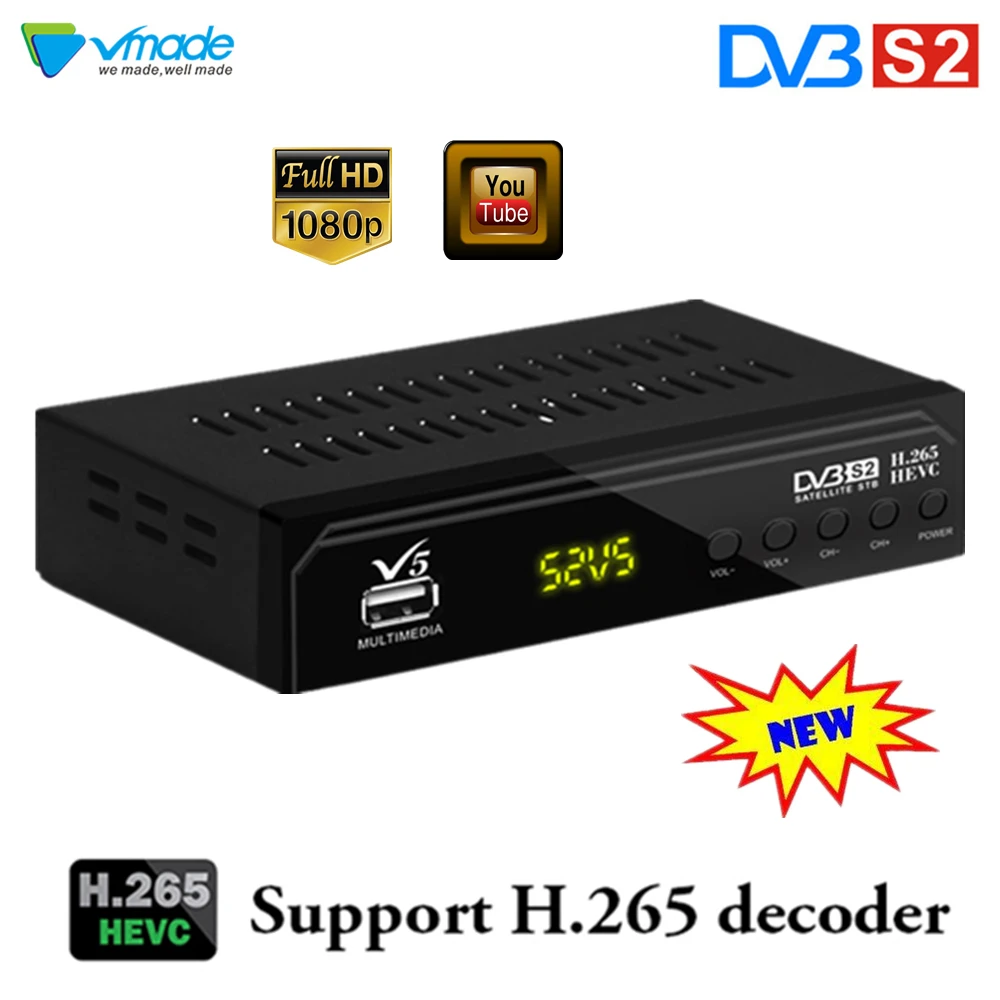 Специально для Испании DVB S2/S построен H.265/HEVC HD цифровой спутниковый ресивер
