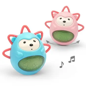 

Cartoon Hand Grip Ball Baby Rattle Tumbler Developmental Teething Toy Educational Toy Rabbit Bear Hand Bells