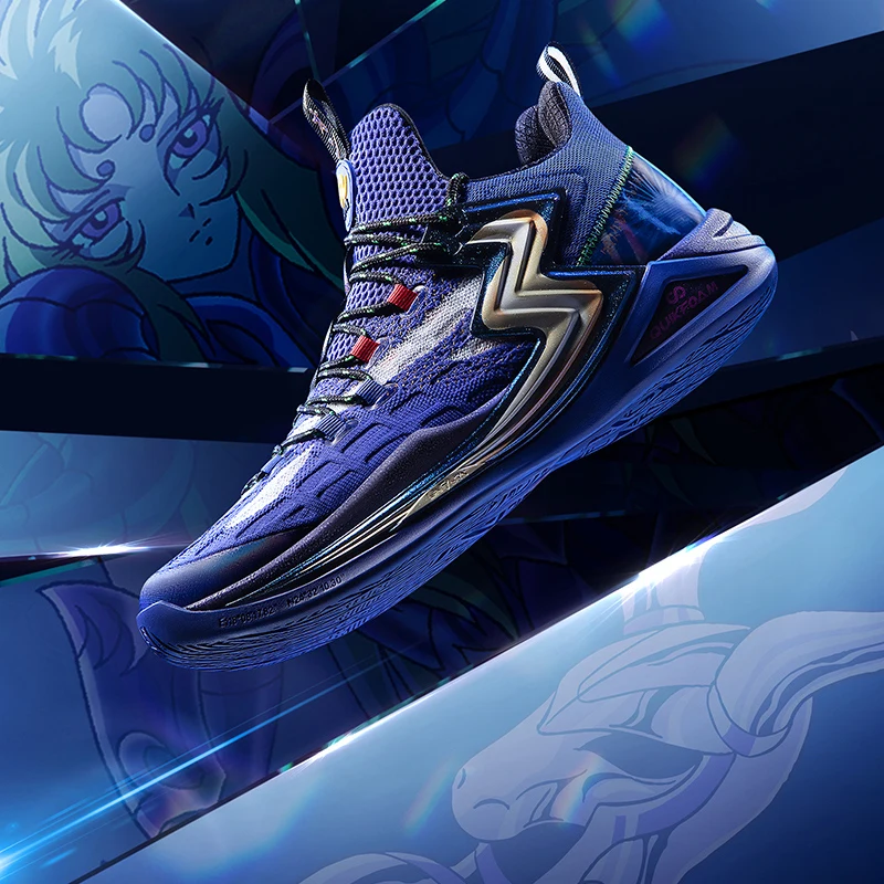 Новинка 361 градусов Saint Seiya Shion Мужская баскетбольная обувь новый стиль светильник