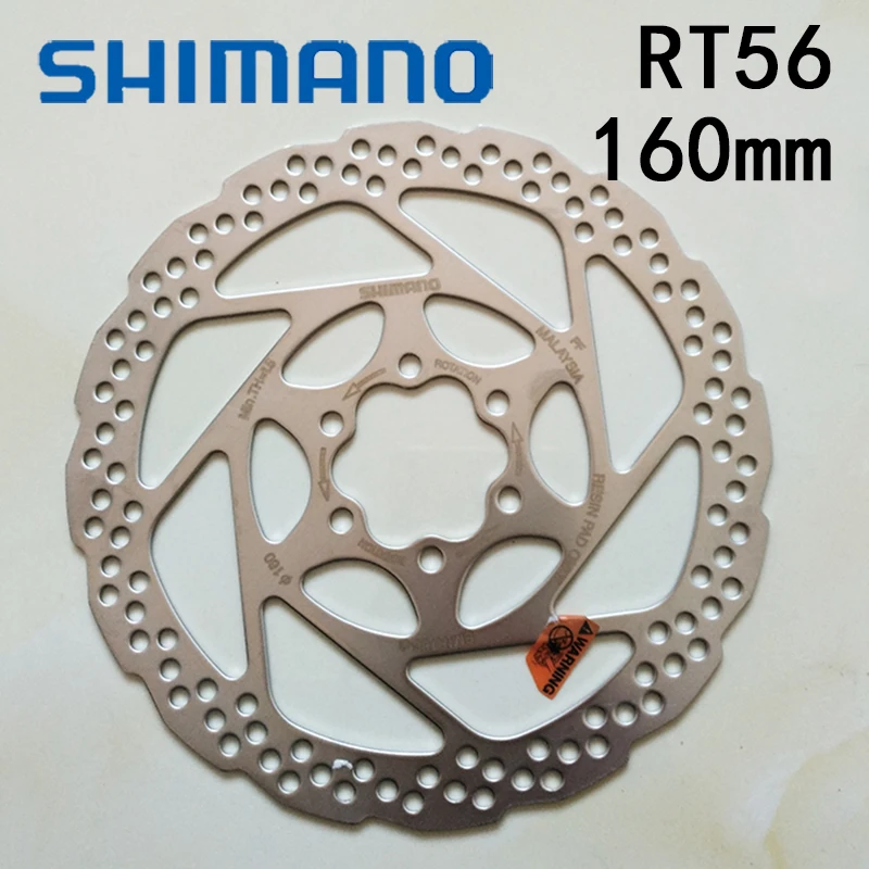 Новые тормозные роторы Shimano RT56 160 мм 6 &quotдиск 1 шт. блоков BB5/BB7 роторы|Велосипедный