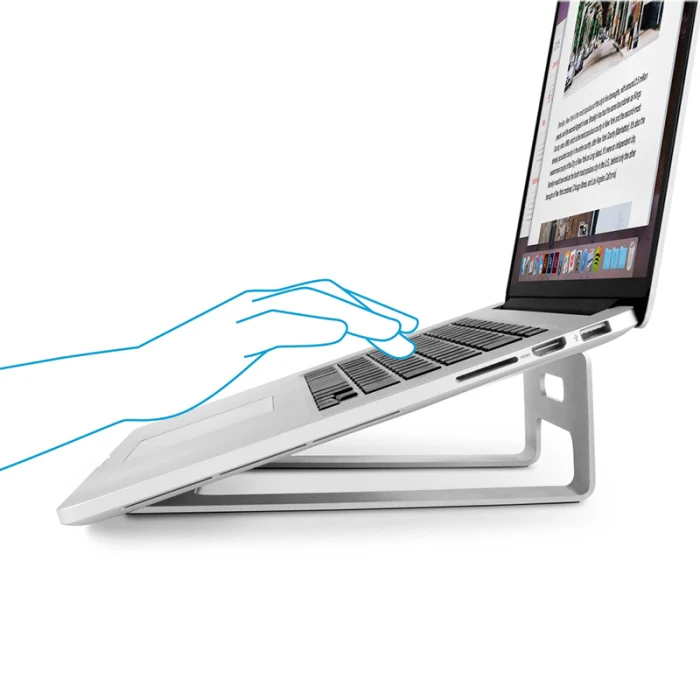 Портативный держатель для ноутбука из алюминиевого сплава для Macbook Air/Pro ND998