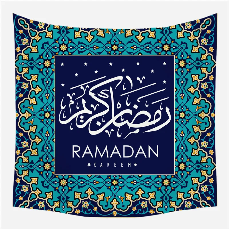 Настенный Гобелен Fuwatacchi Ramadan, символ Луны, одеяло, полотенце для пляжа путешествий, этническое украшение для дома, гобелены, Новинка