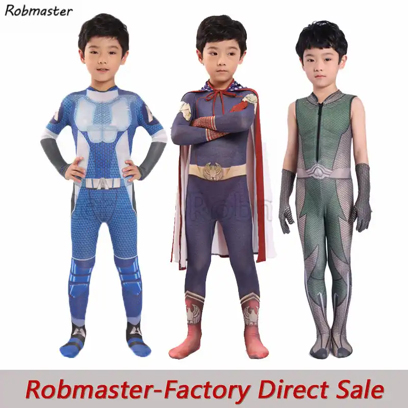 Boys Cosplay Costume Homelander 