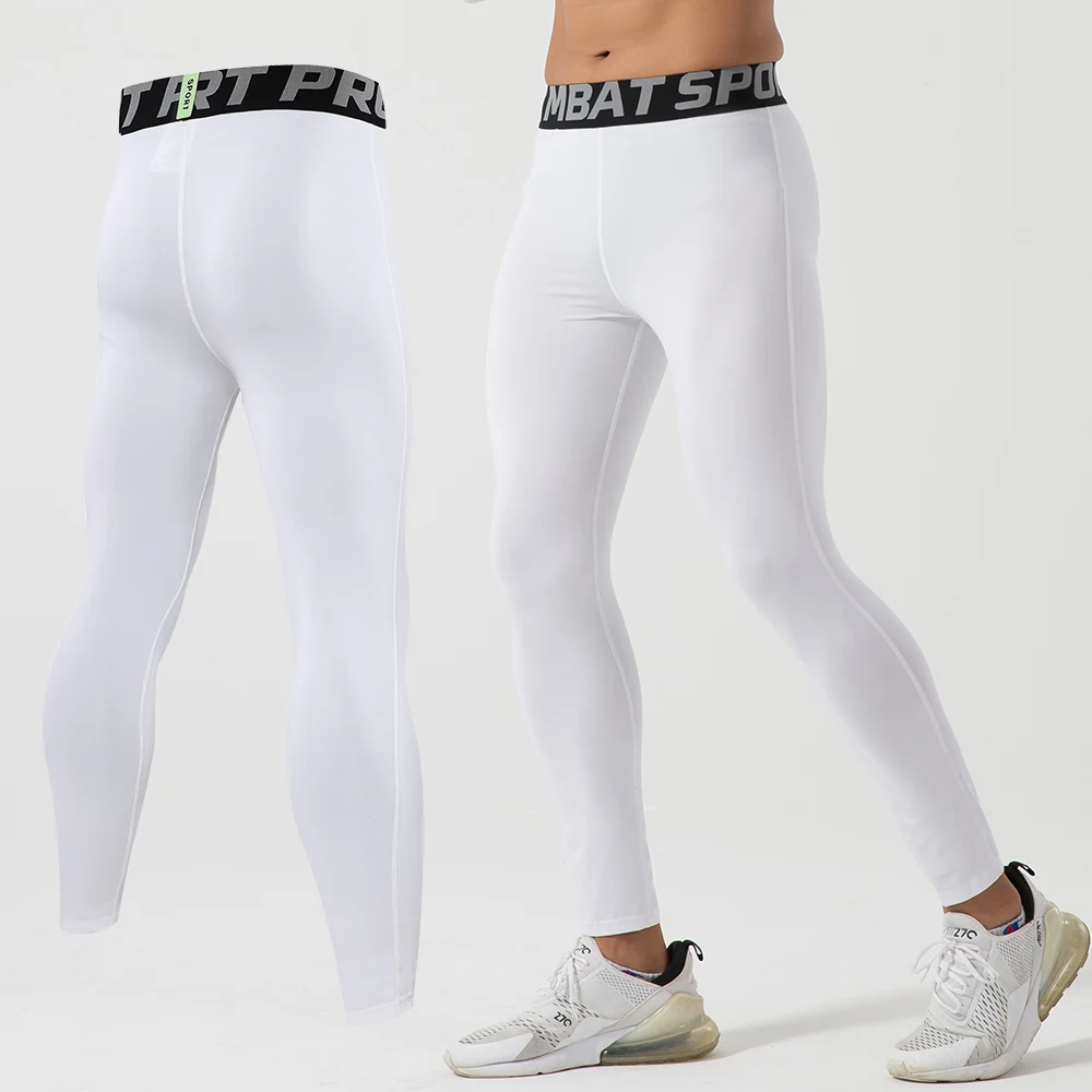 

Quick-Drying and Breathable Sweatpants for Men Fitness Gym Tracksuits Polyester Sport Tights Running Leggings Jogging